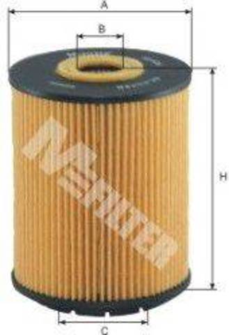 TE636 MFILTER Масляный фильтр купить в Николаев