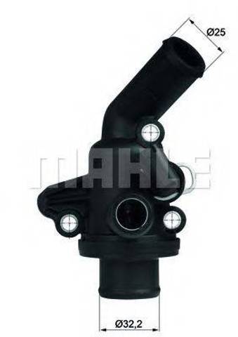 Кожух термостата TI1187 MAHLE