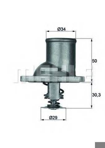 Термостат в сборе TI183 MAHLE