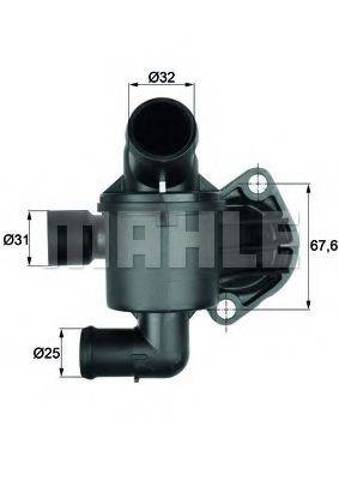 Водяная помпа термостата TI3587 MAHLE