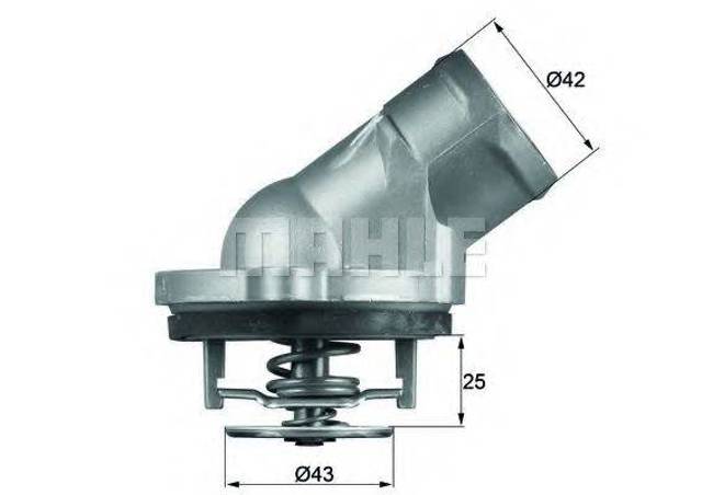 Термостат впускного коллектора TI4587D MAHLE