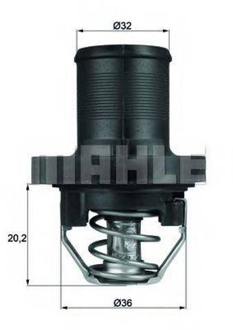 Автомобильный термостат TI4789 MAHLE