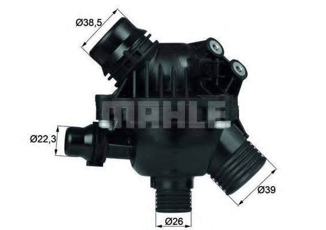 Водяная помпа термостата TM1497 MAHLE