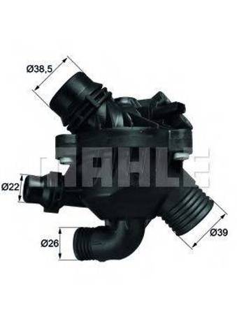 Водяная помпа термостата TM3097 MAHLE