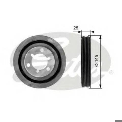 Шкив коленвала TVD1056 GATES
