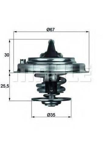 Термостат в корпусе TX3092D MAHLE