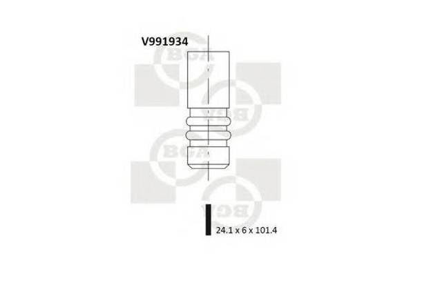 BGA V991934 Клапан выпускной в наличии Черновцы