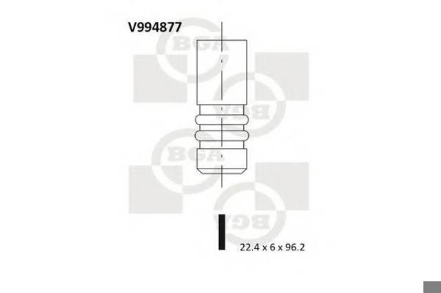 V994877 Клапан выпускной купить Ровно