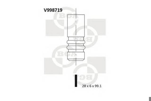 V998719 Выпускной клапан купить Днепр