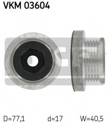 Шкив ремня генератора VKM03604 SKF