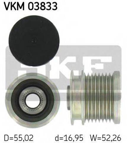 Шкив генератора VKM03833 SKF