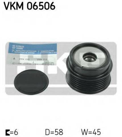 Шкив ремня генератора VKM06506 SKF