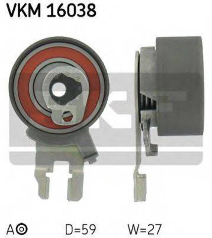 Ролик натяжителя VKM16038 SKF
