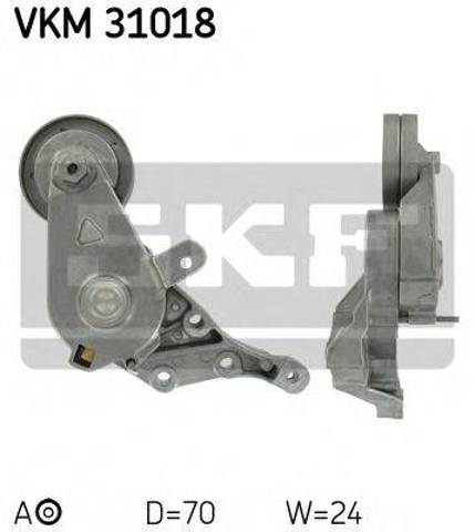 Натяжная планка поликлинового ремня VKM31018 SKF