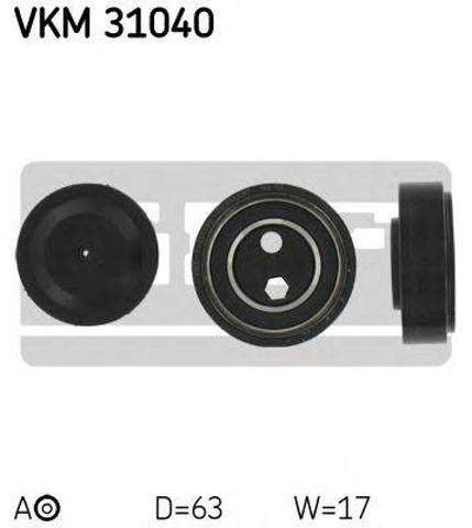 Ролик натяжителя ремня агрегатов VKM31040 SKF