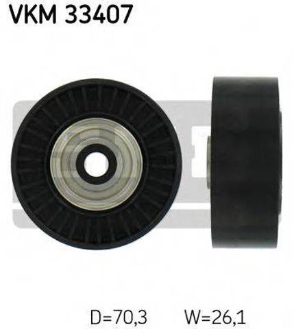 Паразитный  ведущий ролик, поликлиновой ремень VKM33407