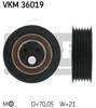 Натяжной ролик VKM36019 SKF