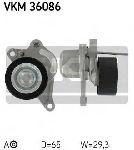 Натяжная планка поликлинового ремня VKM36086 SKF