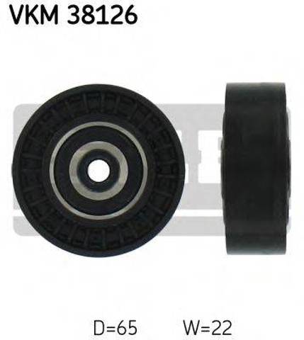 Ролик приводного ремня, паразитный VKM38126 SKF