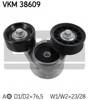 Роликовий модуль натяжителя ремня VKM38609 SKF