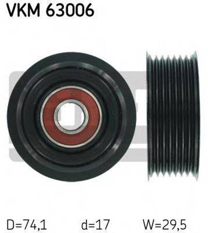 Паразитный ролик приводного ремня VKM63006 SKF