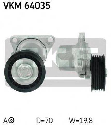 Натяжитель клинового ремня VKM64035 SKF