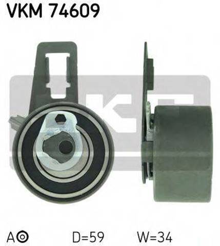 Ролик натяжителя газораспределительного ремня VKM74609 SKF