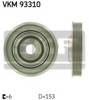 Демпфер коленвала VKM93310 SKF