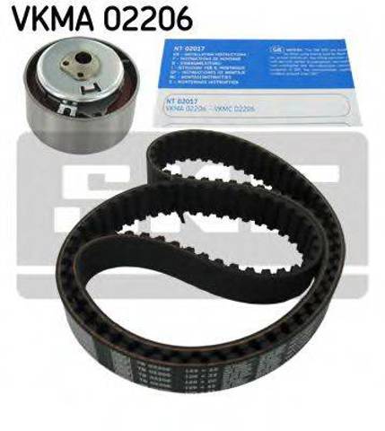Комплект ремня ГРМ VKMA02206 SKF