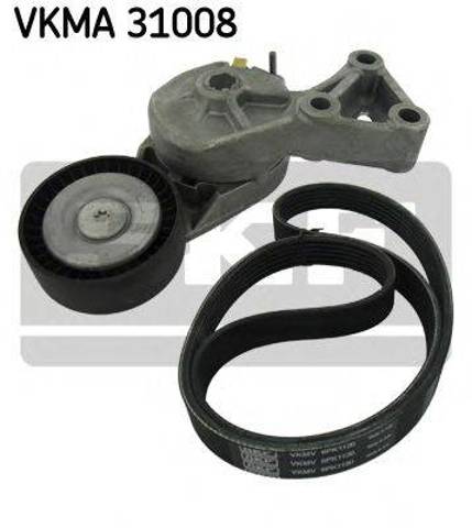 Приводной ремень агрегатов VKMA31008 SKF