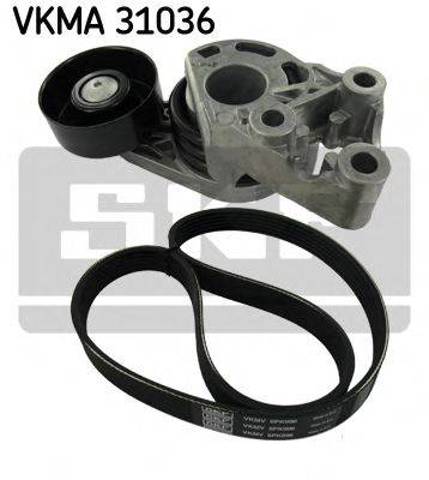Ремень агрегатов приводной, комплект VKMA31036 SKF