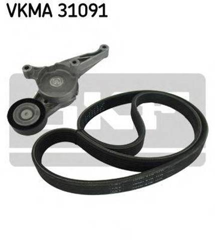 Ремень приводной, комплект VKMA31091 SKF