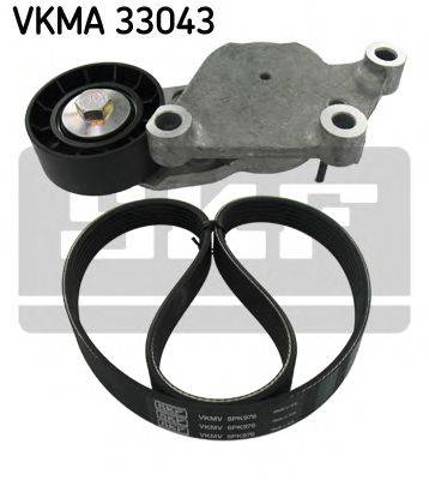 Ремень агрегатов приводной, комплект VKMA33043 SKF