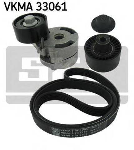 Ремень приводной, комплект VKMA33061 SKF