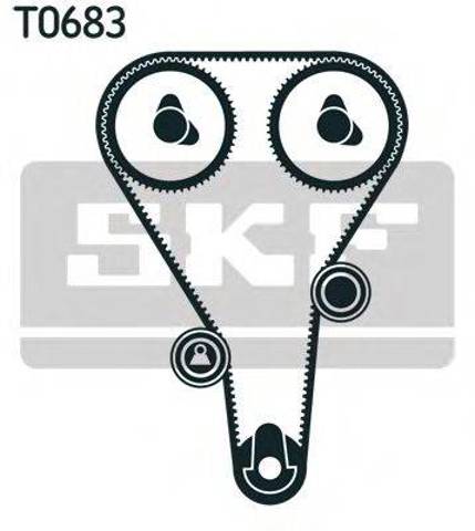 ГРМ ремни, комплект VKMA94010 SKF