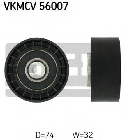Паразитный  ведущий ролик, поликлиновой ремень VKMCV56007