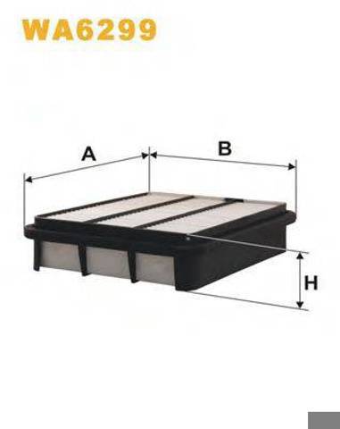 Фильтр воздушный WA6299 WIX