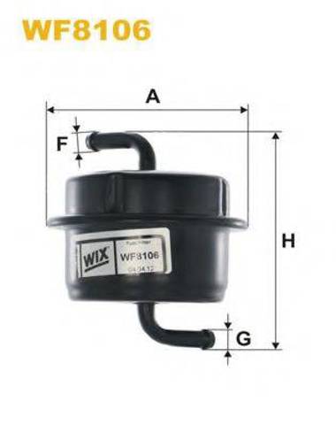 Фильтр топлива WF8106 WIX