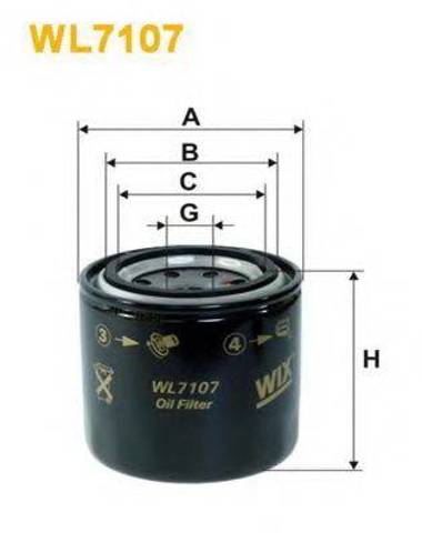 WL7107 WIX Масляный фильтр купить в Павлоград