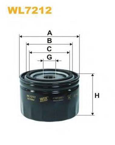 WIX WL7212 Фильтр масляный в наличии Киев