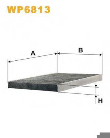 WP6813 WIX Фильтр салона купить в Днепр
