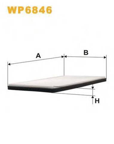 WP6846 WIX Фильтр салона купить в Николаев