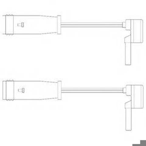 WS0196A QUICK BRAKE Датчик износа тормозных колодок задний купить в Запорожье
