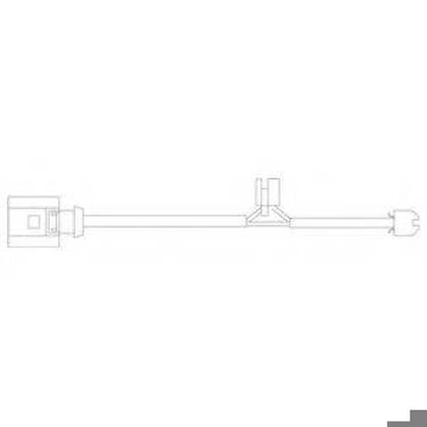 WS0225A QUICK BRAKE Датчик износа тормозных колодок передний купить в Черкассы