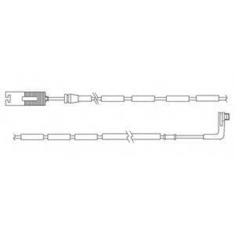 WS0247A QUICK BRAKE Датчик износа тормозных колодок задний купить в Днепр
