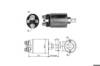 Реле втягивающее стартера ZM893 ERA