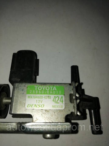 Клапан EGR системы рециркуляции отработавших газов Lexus RX 330/350