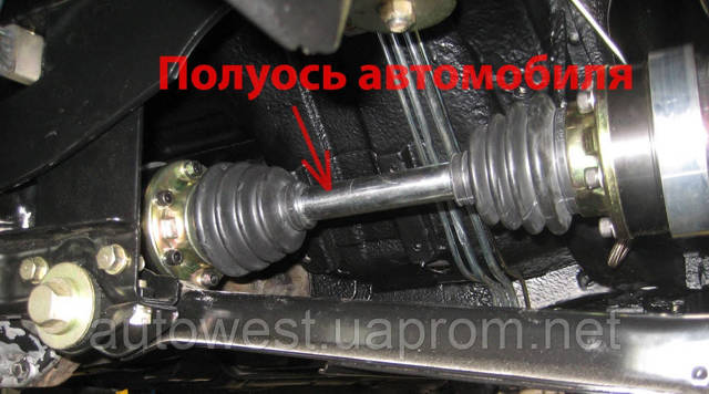 Полуось передняя, правая 495002F010 HYUNDAI