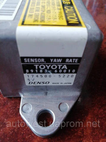 Датчик поперечного ускорения (ESP) 8918360010 TOYOTA