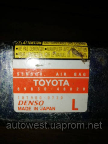 8983048020 TOYOTA Датчик удара купить в Тернополь